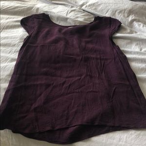 Deep Purple rayon top
